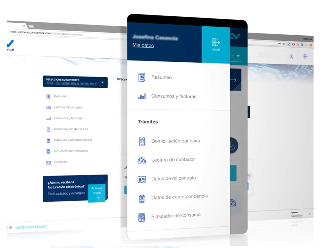 Oficina Virtual Agua de Soria